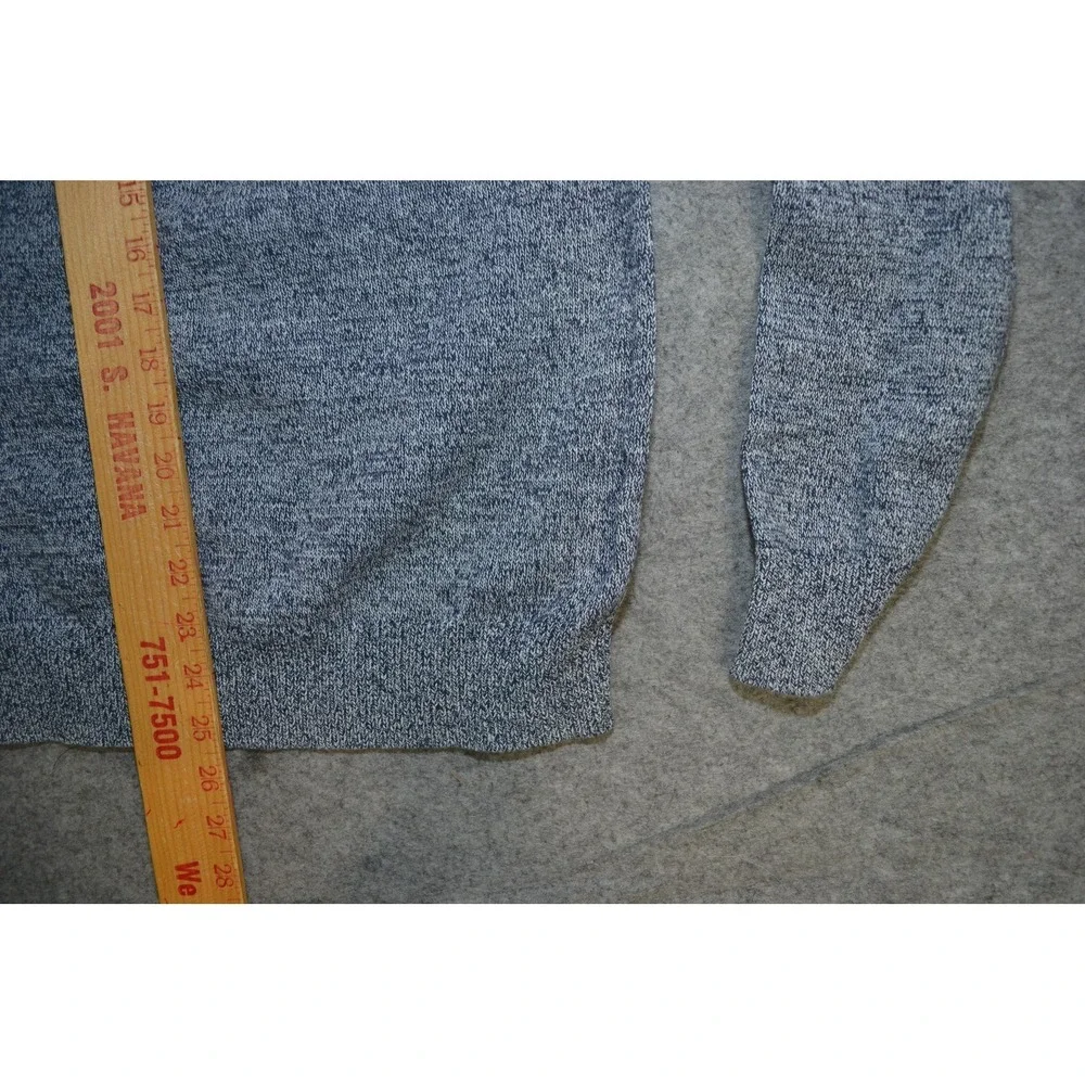Barbour Beacon Brand Sweater Mens Large Blue Cotton Crewneck‎ Knit Pullover
